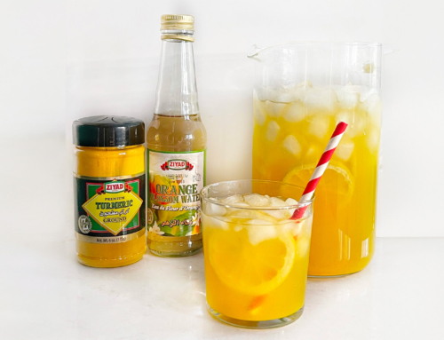 Turmeric & Orange Blossom Lemonade
